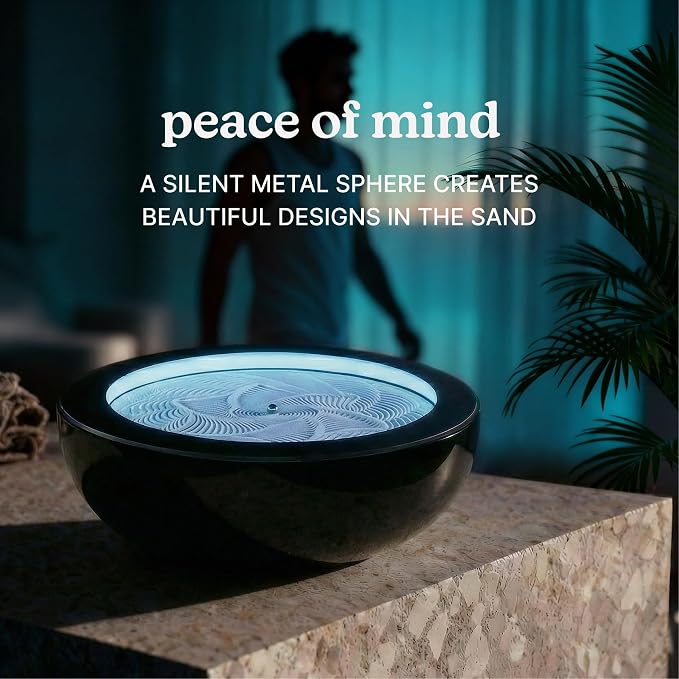 Homedics Drift Sandscape, Perpetual Motion Machine, Zen Garden, Meditation - Image 5
