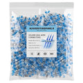 Haisstronica 500PCS Blue Marine Grade Waterproof Solder Wire Connectors, AWG16-14 Heat Shrink Butt Connectors