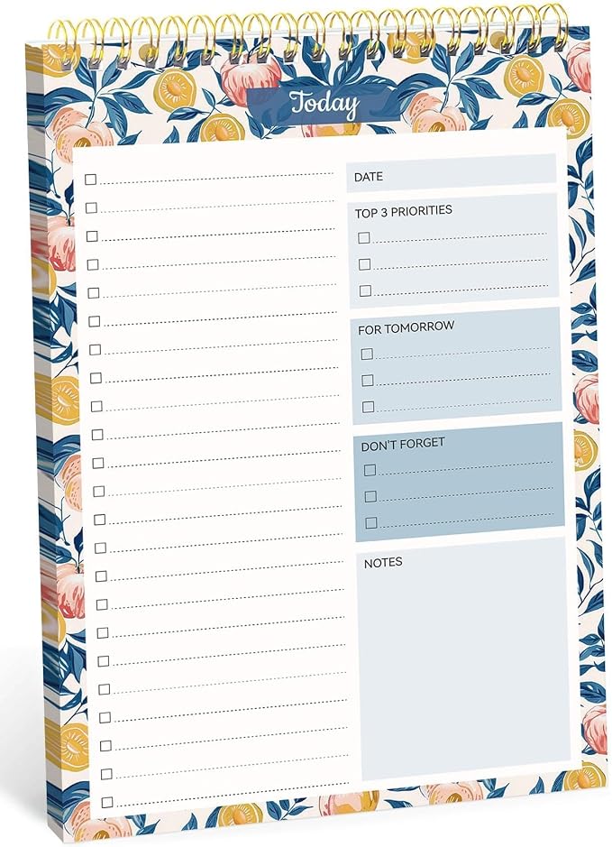 Taja To Do List Notepad by Taja