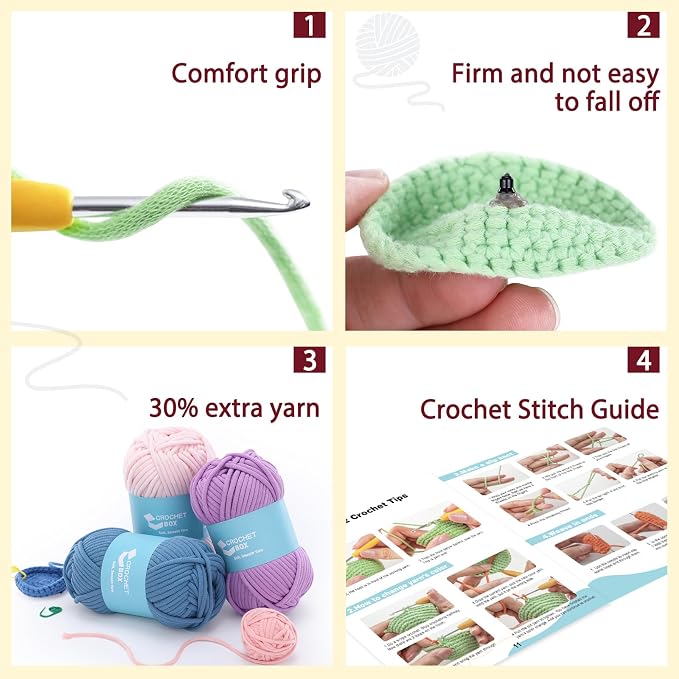Crochet Kit for Beginners Adults - Image 5
