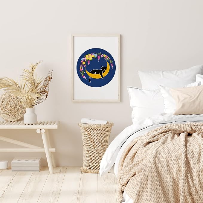 Louise Maelys Cat Moon Embroidery Kit - Image 5