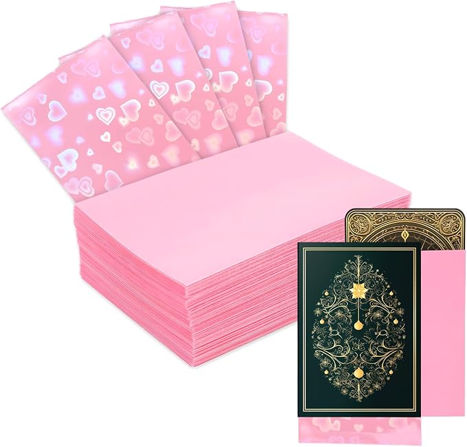 Penitue Photocard Sleeves, Holographic Foil Cover | Photocard Sleeves by Unknown