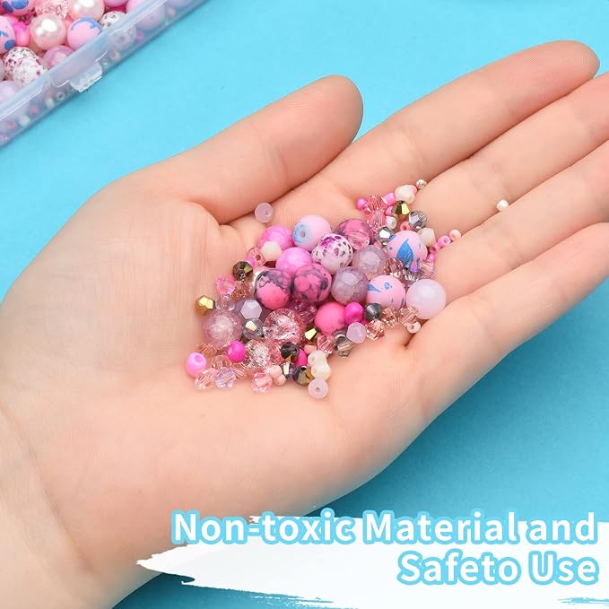 Rose Quartz Jewelry Making Kit - Image 5