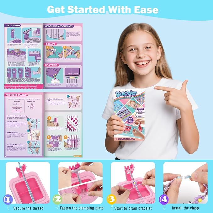 IFLOVE Friendship Bracelet Making Kit - Image 4