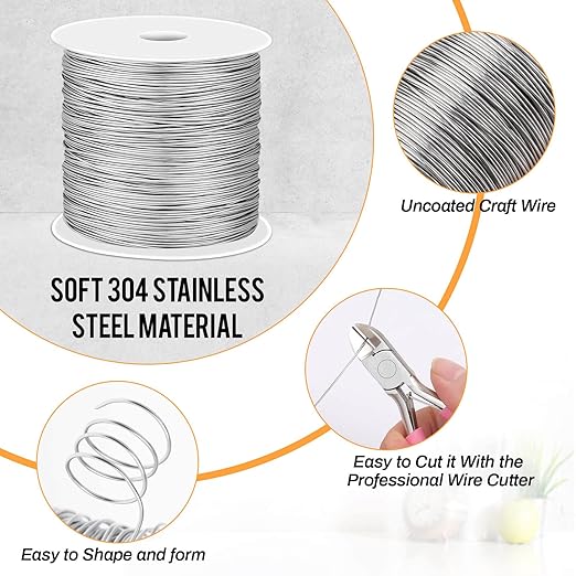 cridoz 22 Gauge Stainless Steel Wire - Image 3