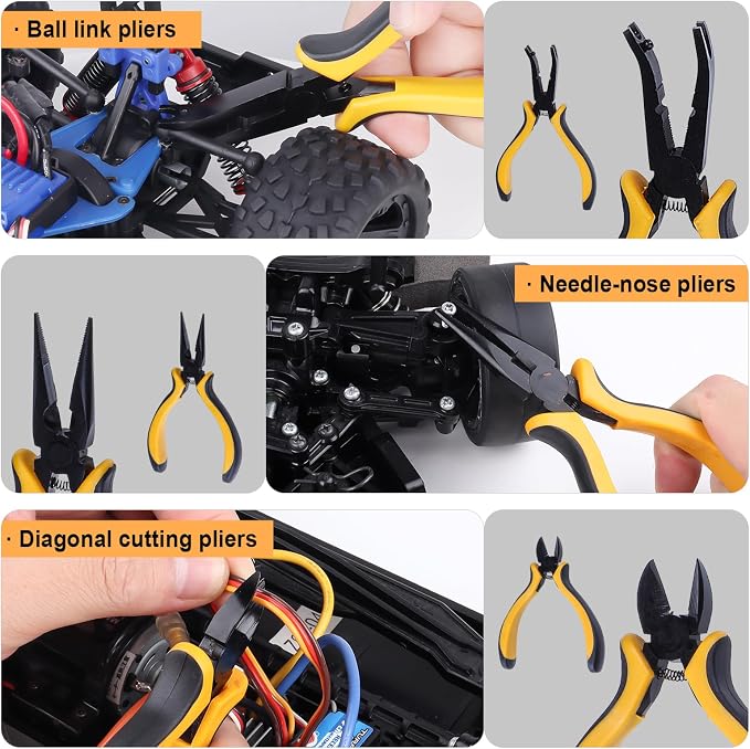 Hobbypark 11 in 1 Professional Multi RC Tools Kits Box Set Hex Driver Allen - Image 5