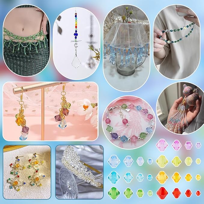 PH PandaHall 2310pcs Crystal Beads - Image 5