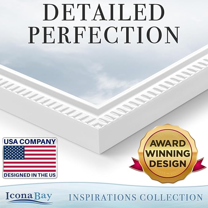 4x4 Picture Frames with 3x3 Mat, 6 Pack, Contemporary, Inspirations | These - Image 7