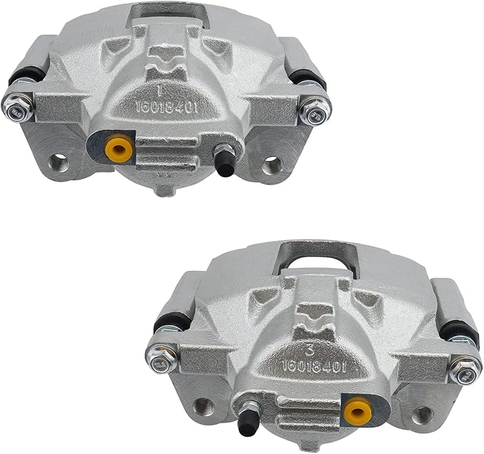 IRONTEK 18B5044 18B5045 Front Left & Right Brake Caliper for 2008-13 for Chrysler Town&Country, 2008-15 for Dodge Grand Caravan/07-10 Nitro, 08-12 for Jeep Liberty, 07-12 Wrangler, 12-13 for Ram C/V