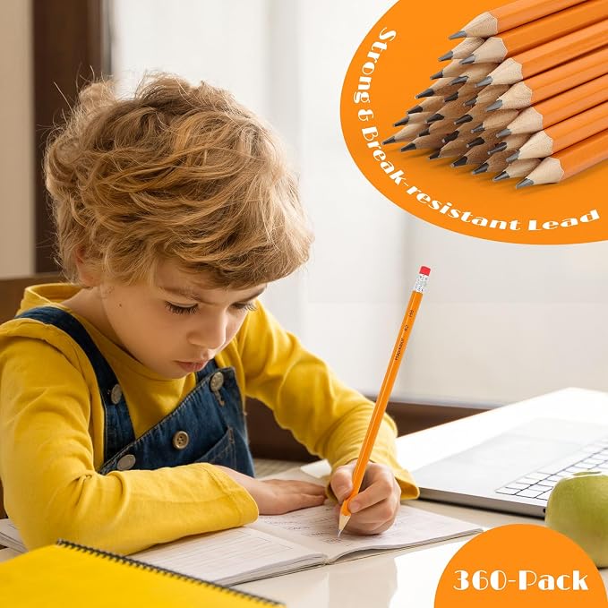 Hapikalor 360 Count Sharpened #2 Pencils - Image 6