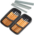 TIMESETL 17Pack Small Wood Carving Set by TIMESETL
