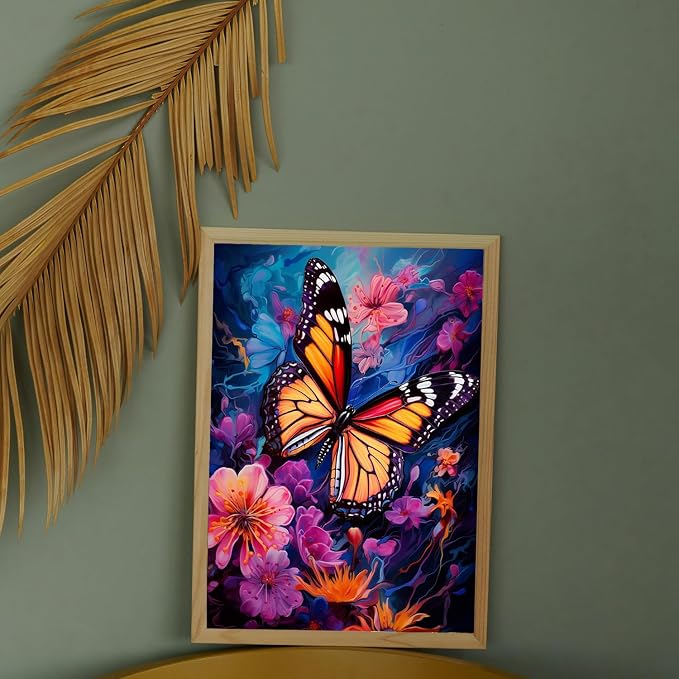 MBNTJHT DIY Easy Butterfly Paint by Numbers Kit - Image 4