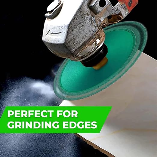 Indestructible Disc 2.0 - Cut Everything in Seconds (5) - Diamond Grit 60# - Compatible with Angle Grinder