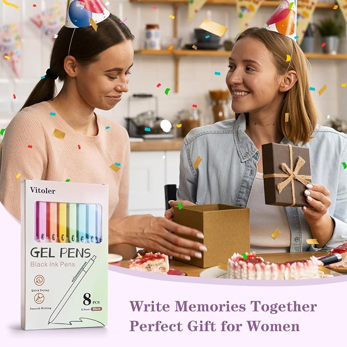 Piochoo Gel Pens, Cute Color Pens - Image 7