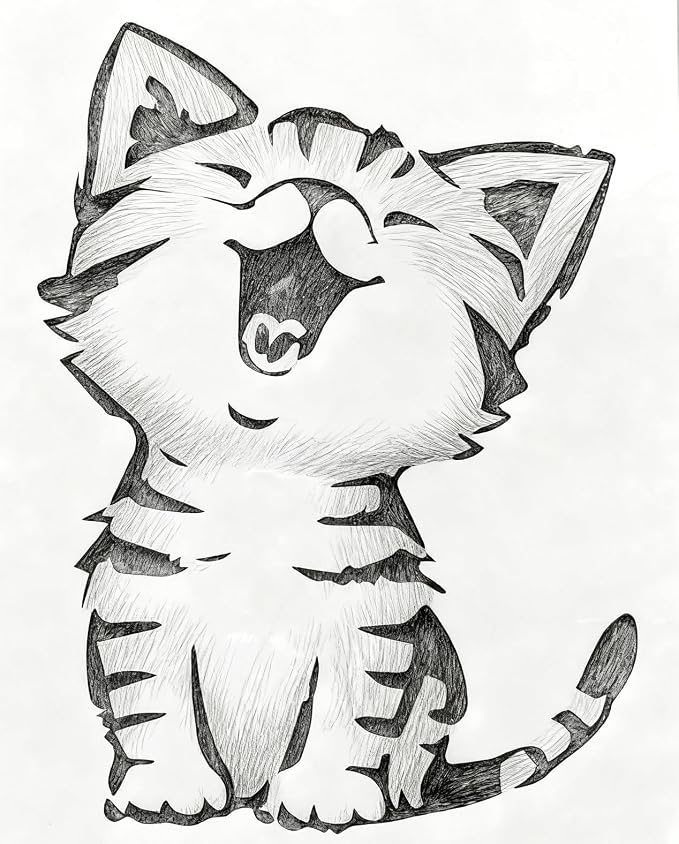 TIAMECH A4 Reusable Little Cat Stencil - Image 2