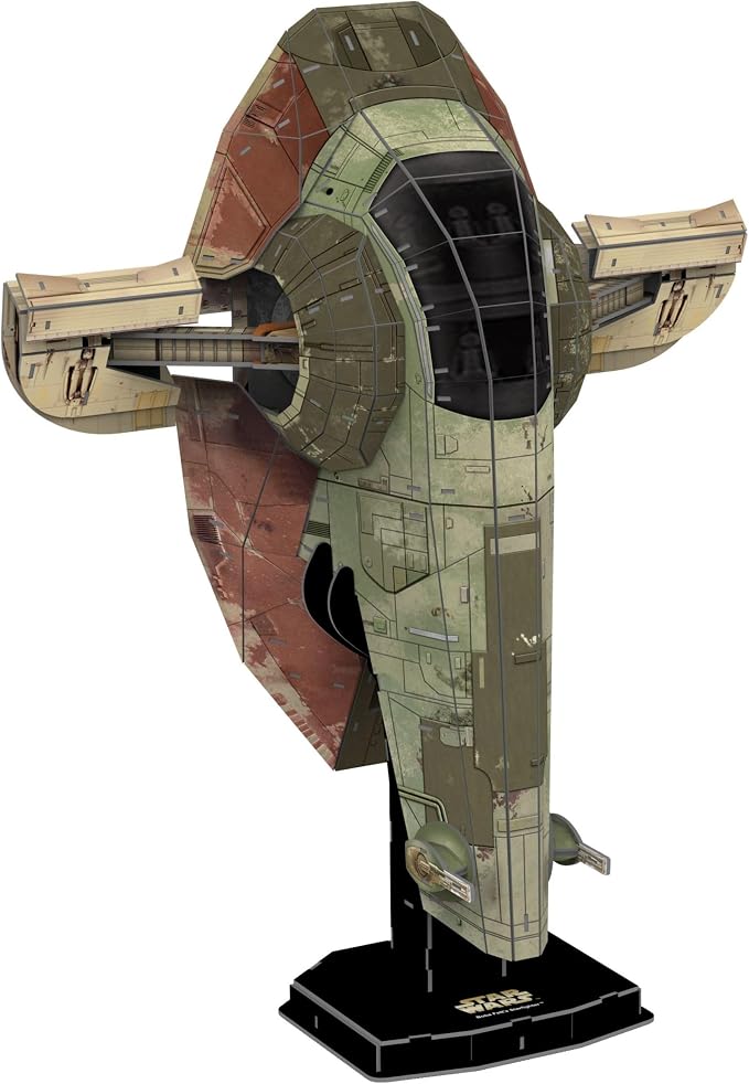 4D Puzzle – Star Wars: The Mandalorian: Boba Fett’s Starfighter – 130 Paper - Image 3