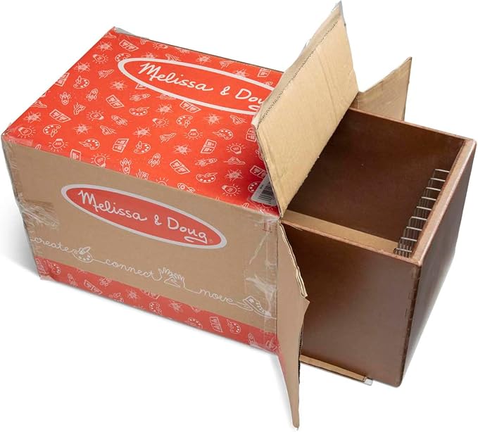 Melissa & Doug Natural Wood Puzzle Storage Case - Image 4