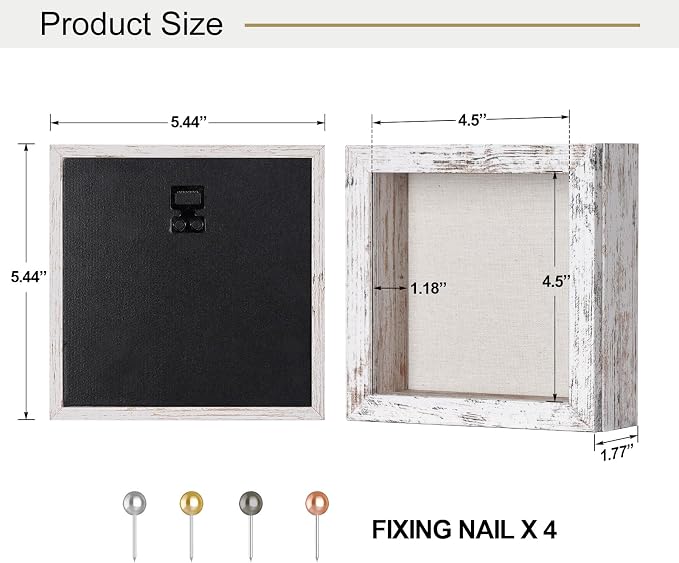 2 Packs 5x5 Shadow Box Frame - Image 6