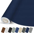Canvas Repair Patch, 35X79 Inch Strong Sticky Fabric Repair Tape, Self-Adhesive Fabric Patch for Sofas, Tote Bags, Clothing, Car Seats, Furniture (Dark Blue, 35X79 Inch)