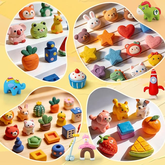 Ixiaoyoo 51 Colors Polymer Clay, Oven Bake DIY Modeling Clay - Image 11