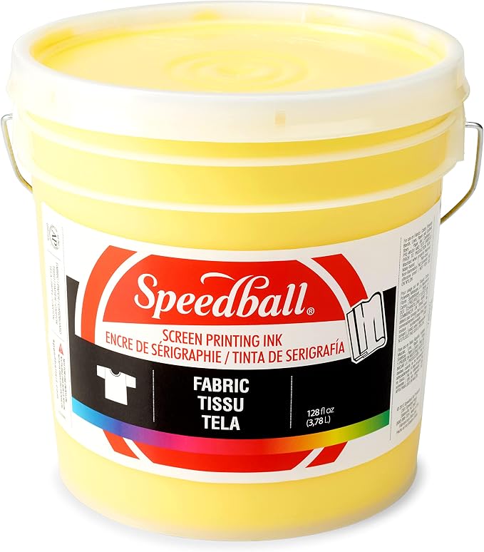 Speedball 046055 Fabric Screen Printing Ink, 128 Fl. Oz by SpeedballArt