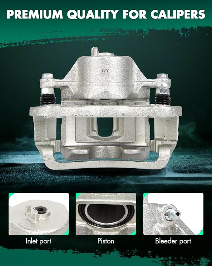 SCITOO Front Left Brake Caliper With Bracket 19B2996 Compatible For Hyundai For Tucson 2005-2009 For Kia For Sportage 2005-2010