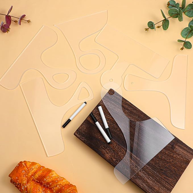 6 Pcs Charcuterie Board Template Set - Image 4