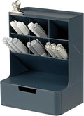 BLUE GINKGO Hive Desk Organizer – Vertical 6-Compartment, Full-drawer Storage – by BLUEGINKGO