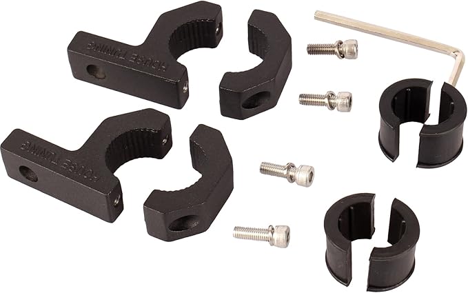 Bar Clamps 1.375 inch -2Pack,Tube Clamps Bracket 1 3/8" for Light Bar Mount