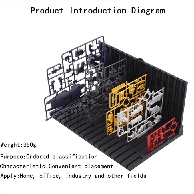 Suitable for Gundam model tools, professional ABS model organizer, and - Image 2