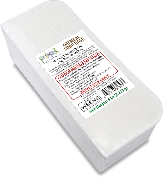 Primal Elements Oatmeal Soap Base by PrimalElements