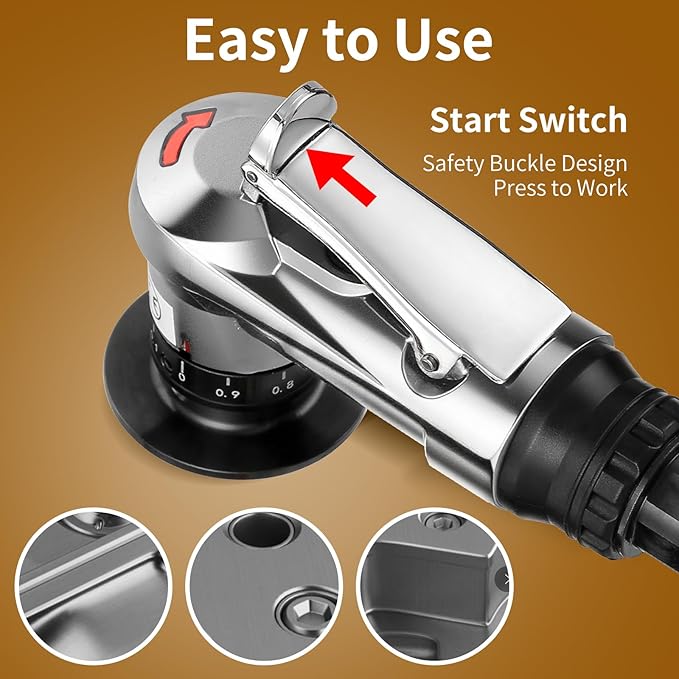 2 in 1 Pneumatic Chamfering Tool- Mini Air Chamfer Tool with Multi-Angle Chamfering Kit,45 Arc Corner Deburring Beveling Chamfer Machine for Metal, Acrylic,Woodworking (Silver)