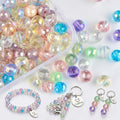 Premium Austrian Glass Beads, Mix Assorted Glass Beads by CutefoxPonyClayBeadsBulk