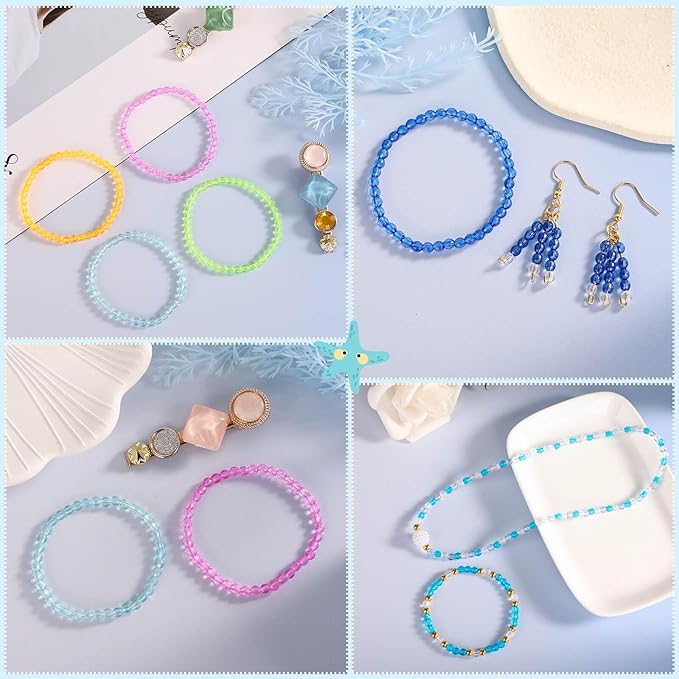 PAXCOO 5320Pcs Crystal Acrylic Beads - Image 6