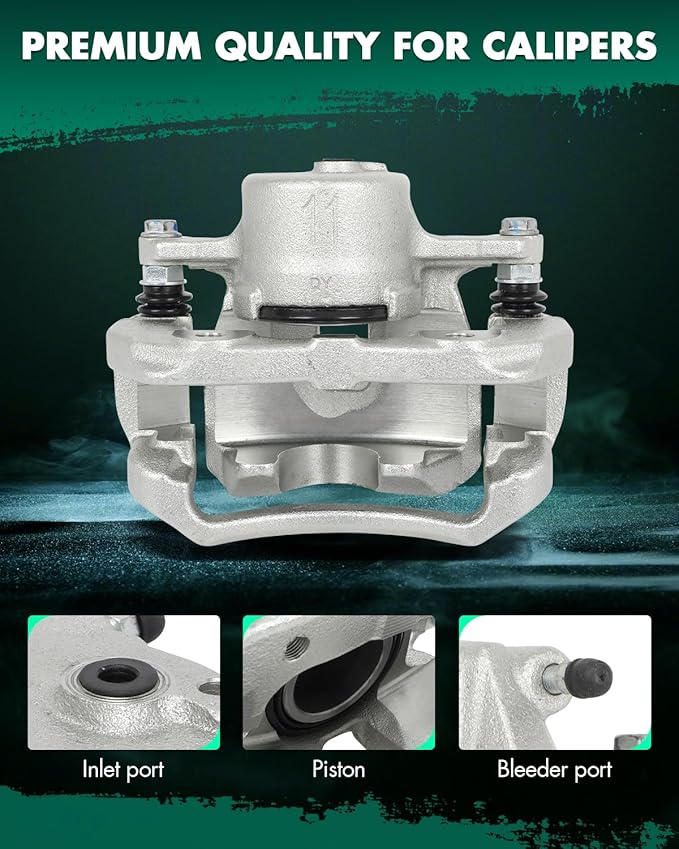 SCITOO Front Right Brake Caliper With Bracket 19B3200 Compatible For Toyota For Tacoma 2005-2015