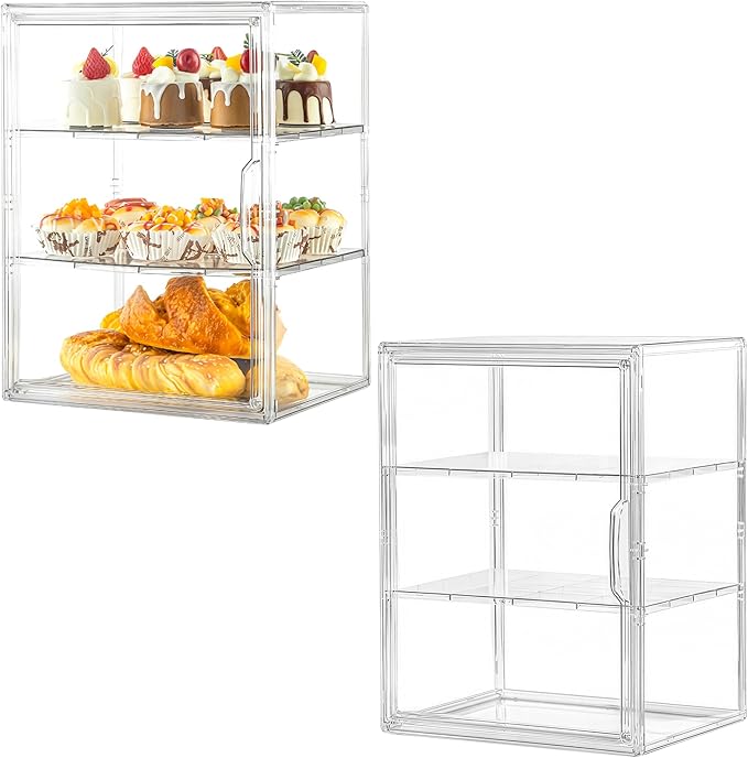 Attelite Pastry Display Case, Large Bread Box by Attelite
