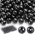 Crystal Glass Beads for Jewelry Making, 10 mm, Sparkly and Shiny, by Reastar