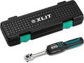 1/2-Inch Drive Digital Torque Wrench, 5-99.5 ft-lb (6.8-135 Nm), ±2% Accuracy - Professional Electronic Wrench with Buzzer & LED Alerts for Precision Automotive, Motorcycle & Engine Work