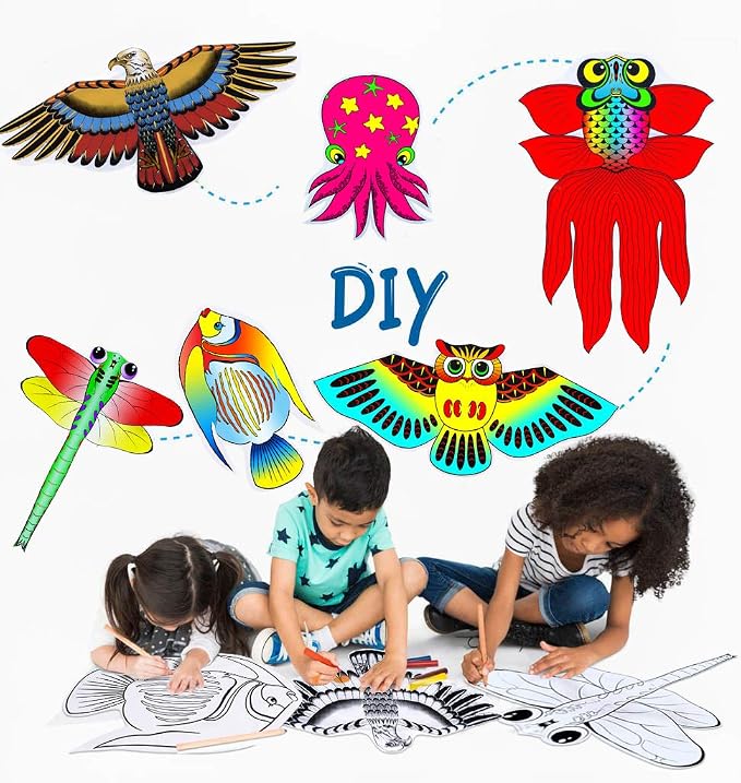 HENGDA KITE DIY Blank Painting Kite - Image 7