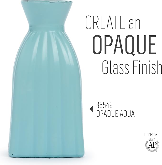 FolkArt Murano Opaque Acrylic Glass Paint, 2 fl oz - Image 3