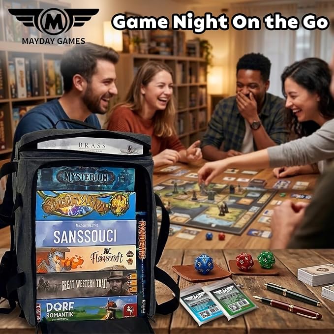 Ultimate Board Game Travel Bag – Durable Storage Case - Image 6