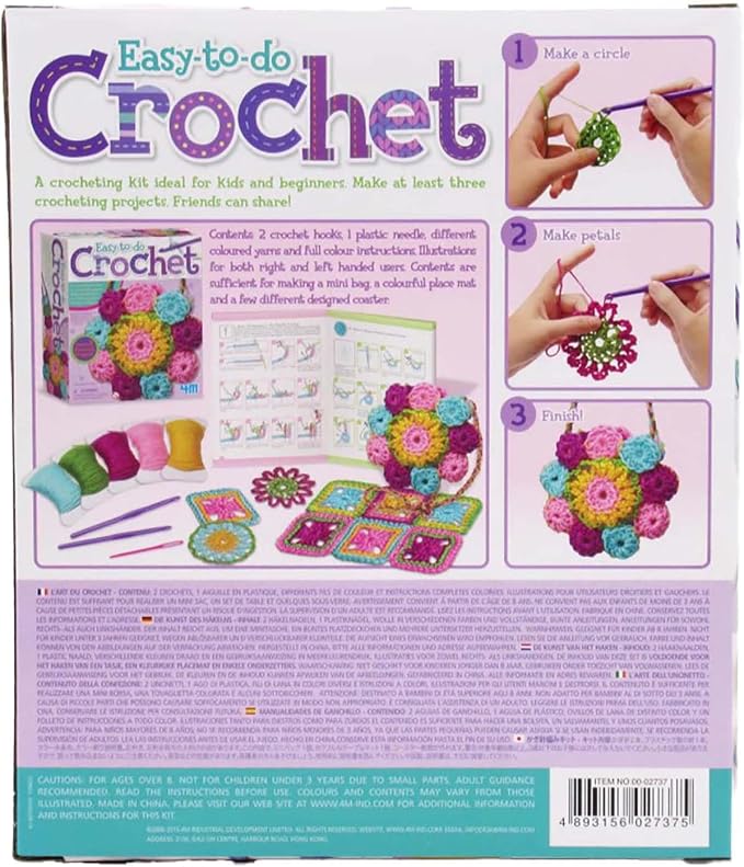 4M Easy-to-Do Crochet Kit - Image 3