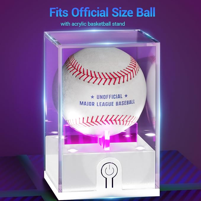 Leshein Acrylic Baseball Display Case - Image 5