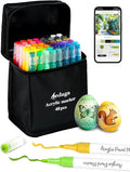 48 Colors Acrylic Paint Markers by YHC