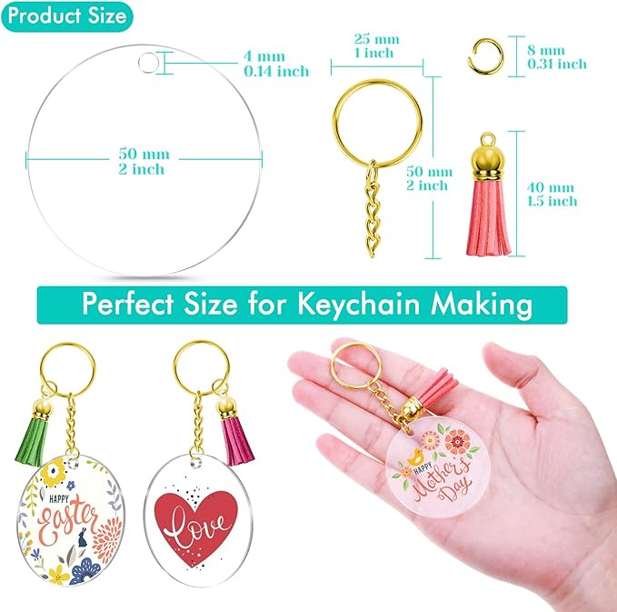 Audab Blank Keychain Set - Image 6
