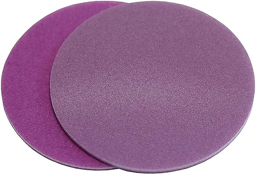 Abrasilk 6 Inch Auto Body Hook and Loop Sanding Discs (1000 Grit, 10 Pack)