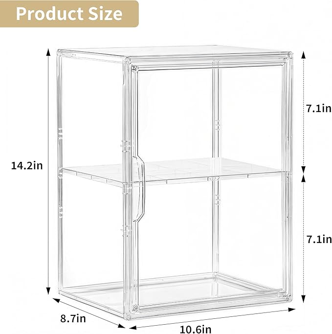 Large Clear Acrylic Figure Display Case - Image 4