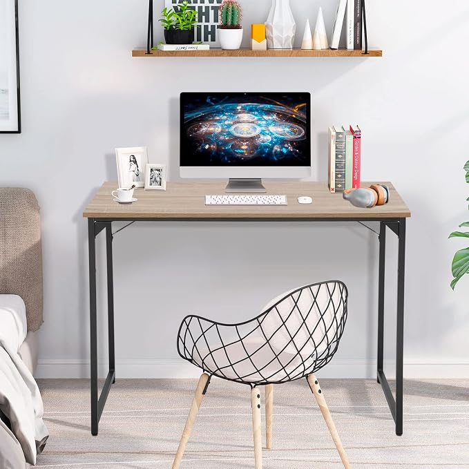 PayLessHere | 39 Inch Computer Desk | Nature | Office Desk - Image 4