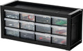 IRIS USA 12-Drawer Desk Storage Organizer, Made in USA, Small Parts Plastic by IRISUSA