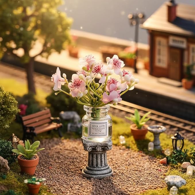 Miniature Flowers in Vase Set - Image 8